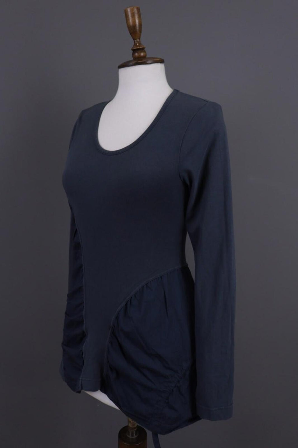 RUNDHOLZ Blue Lagenlook Designer Long Sleeve Top Shirt Tunic – Size XS