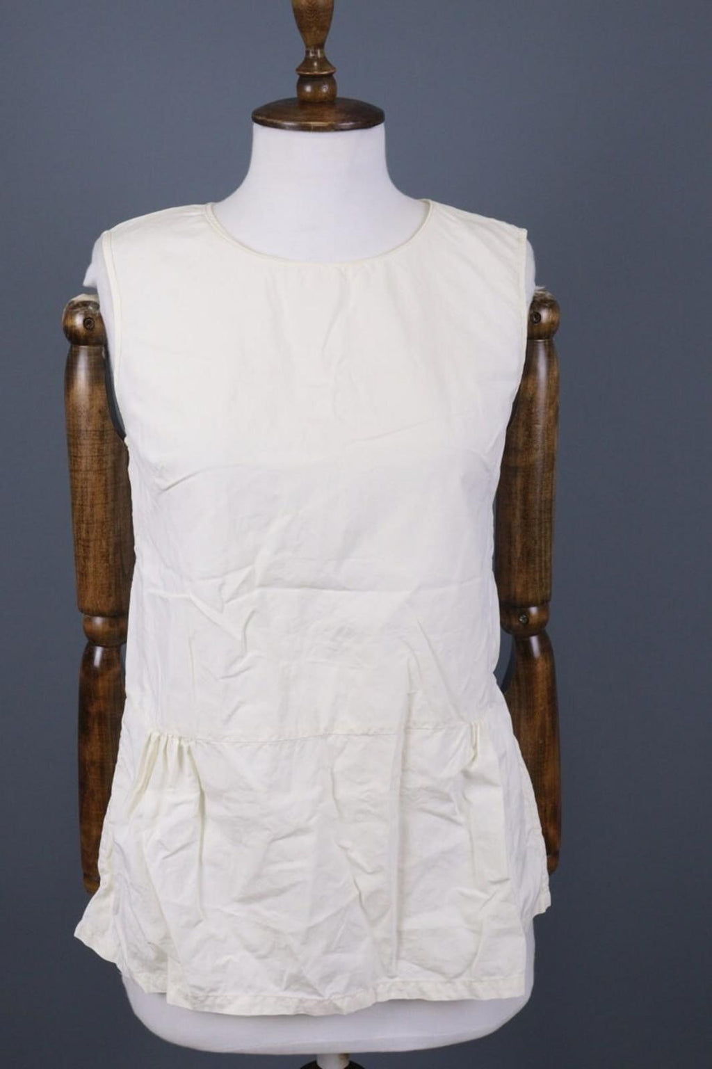 MARNI White Sleeveless Blouse Shirt Top – Size 44