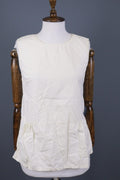 MARNI White Sleeveless Blouse Shirt Top – Size 44