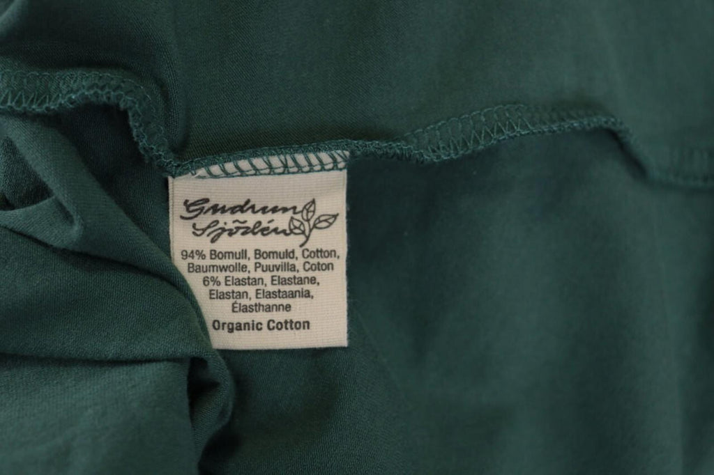 GUDRUN SJODEN Green Oversized Long Sleeve Sweater Knit Midi Dress – Size L