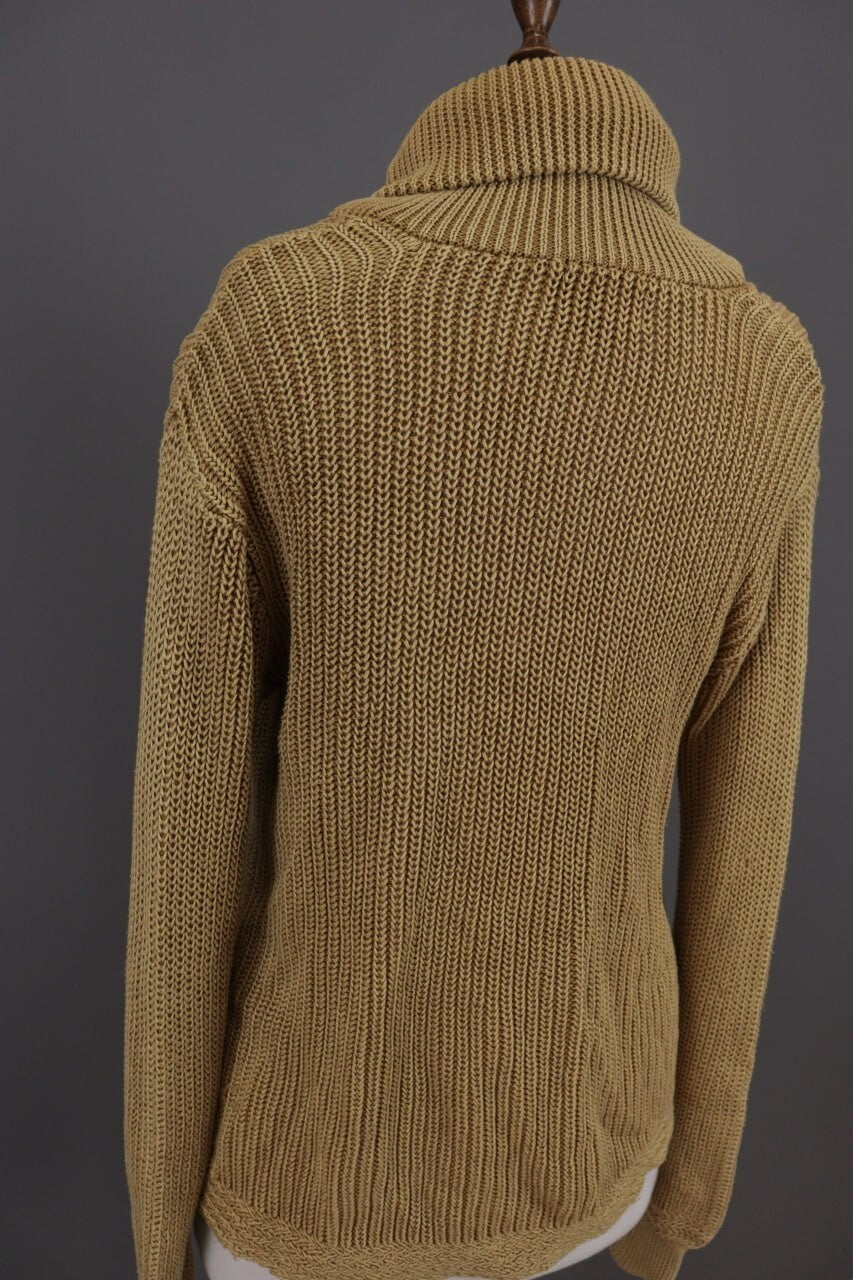 Polo Jeans Company Ralph Lauren Brown Open Knit Cardigan Jacket – Size S