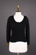 Transit Par Such 400 Wool Black Tigh Knit Sweater – Size 4