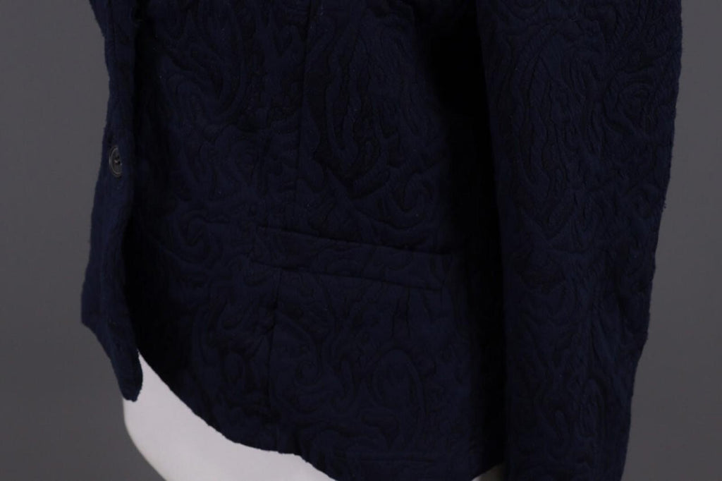 RUNDHOLZ Blue Embroidered Designer Blazer Jacket – Size L