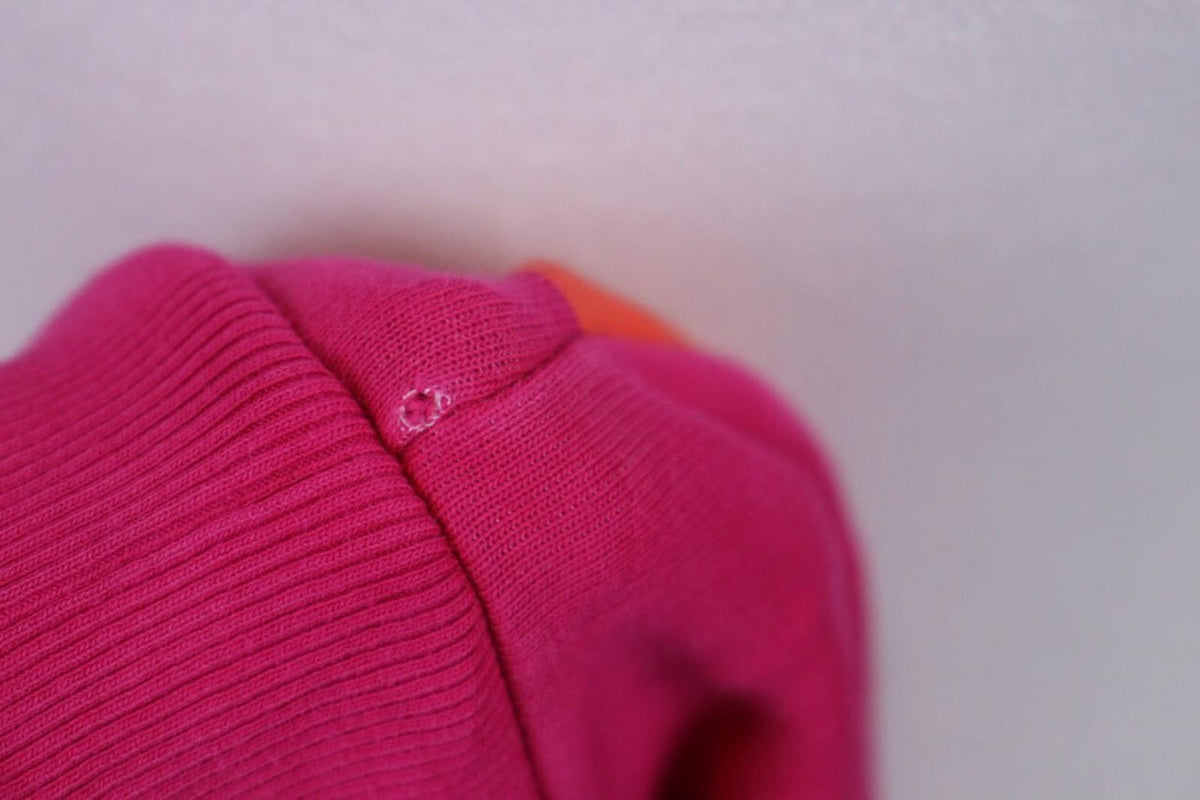 ESCADA Sport Red Cotton Ribbed Cuff & Hem Crew Neck Long Sleeve Sweater – Size M – Used