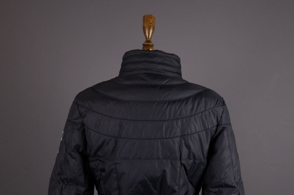La Martina Saddlery Winter Snow Polo Belted Full Zip Quilted Down Jacket – Size L