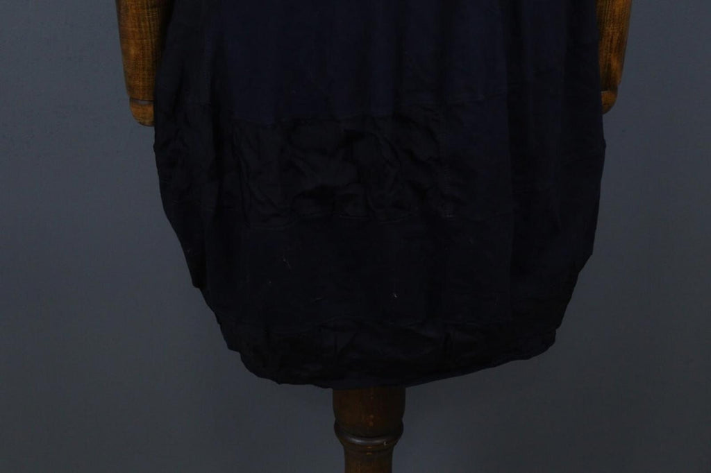 HIGH USE Navy Cotton Scoop Neck Sleeveless Casual Wide Strap Tank Dress – Size M