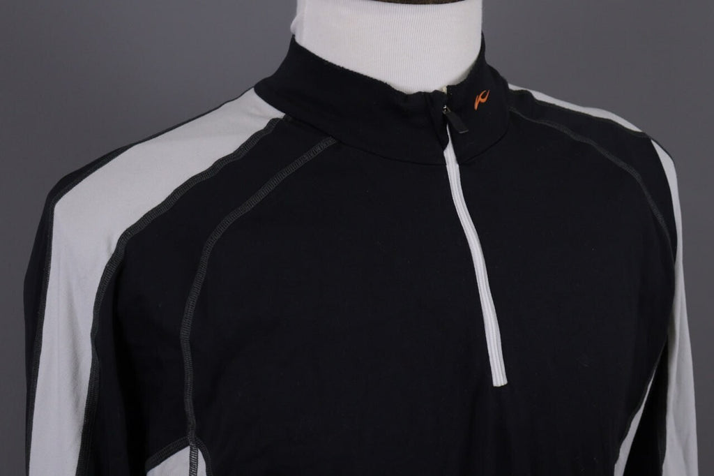 KJUS System 1/4 Zip Long Sleeve Activewear Fleece Jacket Sweater – Men's L