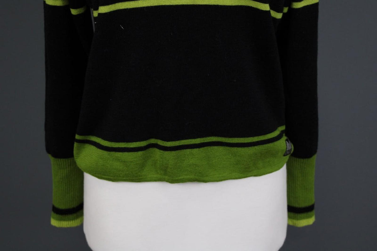 DALE OF NORWAY Multi Fair ISle Mock Neck Raglan Sleeve 1/4 Zip Sweater – Size M