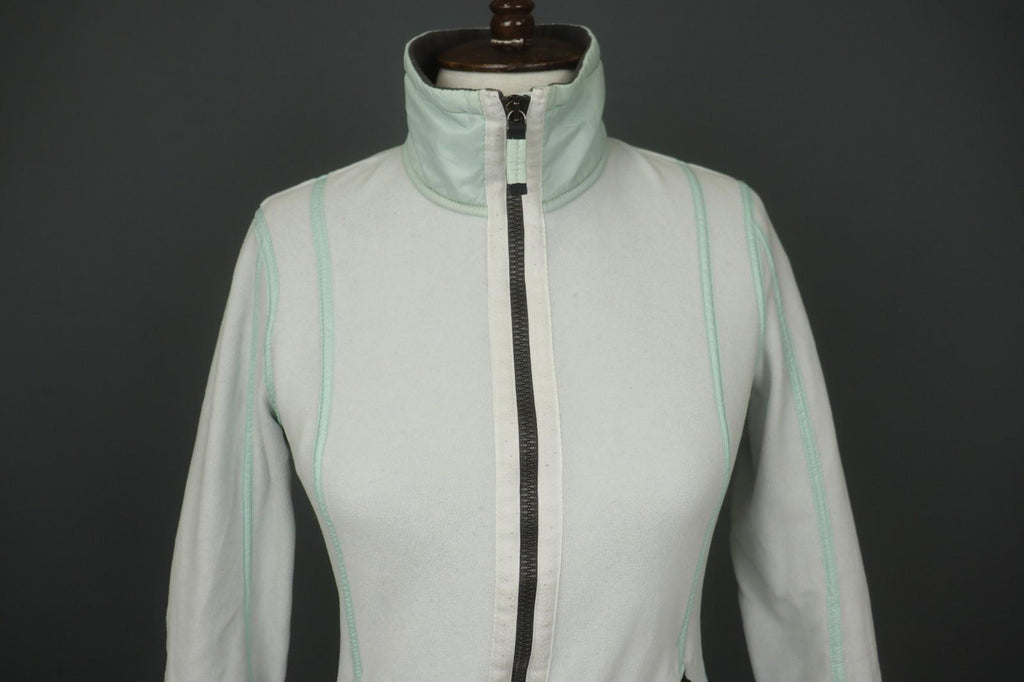 Used FRAUENSCHUH Blue Pockets Long Sleeve Full Zip Winter Soft Fleece Jacket – Size 1
