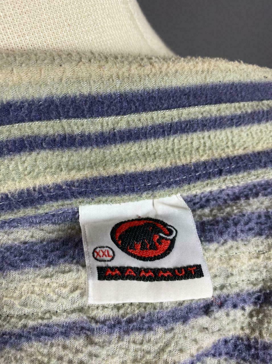Mammut Outdoor Tecnopile Striped Button Up Sweater Fleece – Men's 2XL / XXL