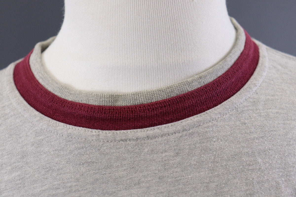 Vintage Carlo Colucci Embroidered Logo Gray Sweatshirt – Size L US 42-44 EU 52-54