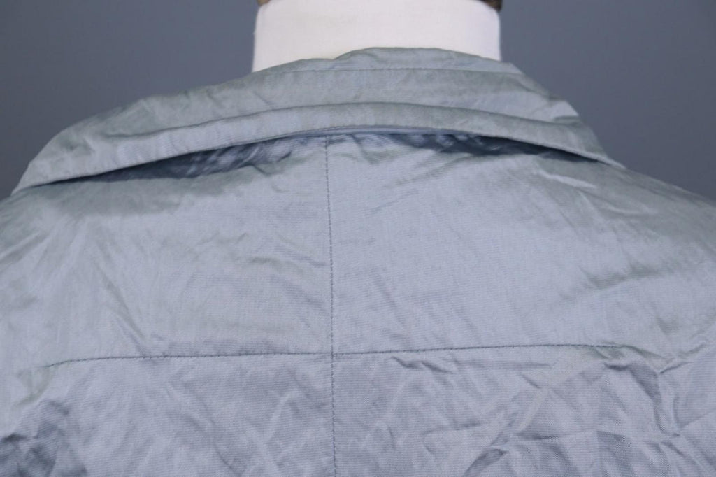 ANNETTE GORTZ Gray Collared Long Sleeve Full Zip Windbreaker Rain Coat – Size 42