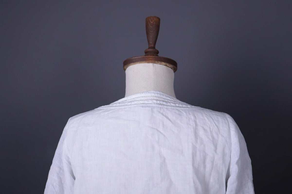 TOAST White Linen Short Sleeve Blouse Shirt – Size M