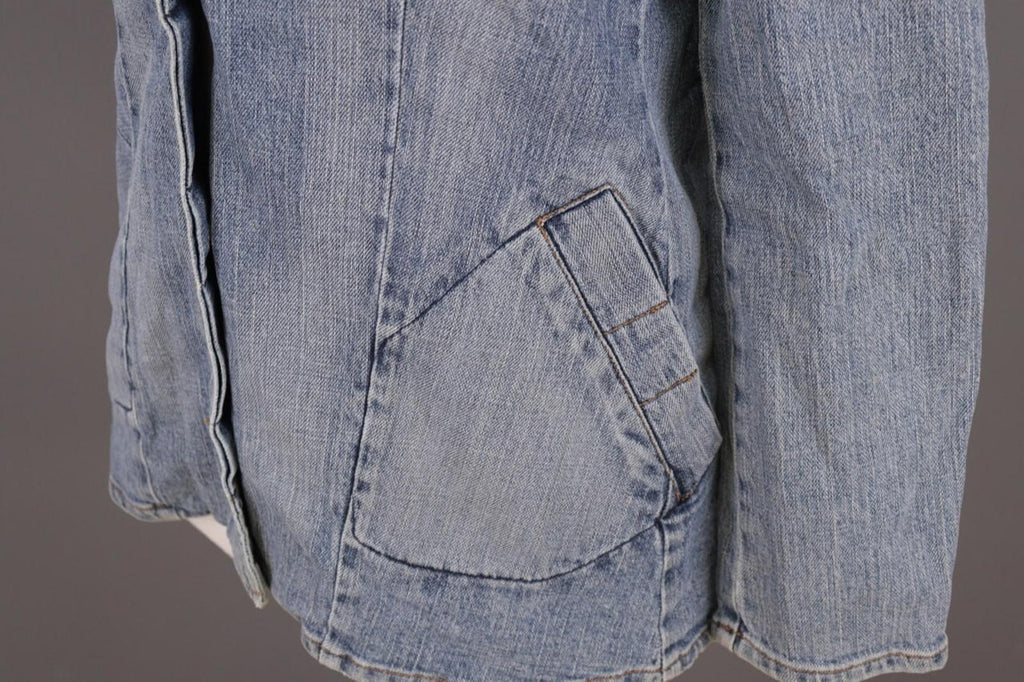 Vintage 90s W&L.T Walter Van Beirendonck Denim Jacket 38
