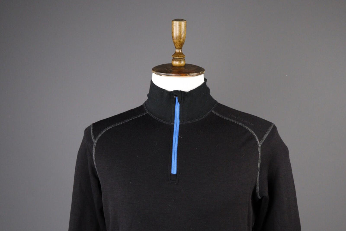 ORTOVOX Merino Wool Activewear Outdoor 1/4 Zip Sweater – Size XXL