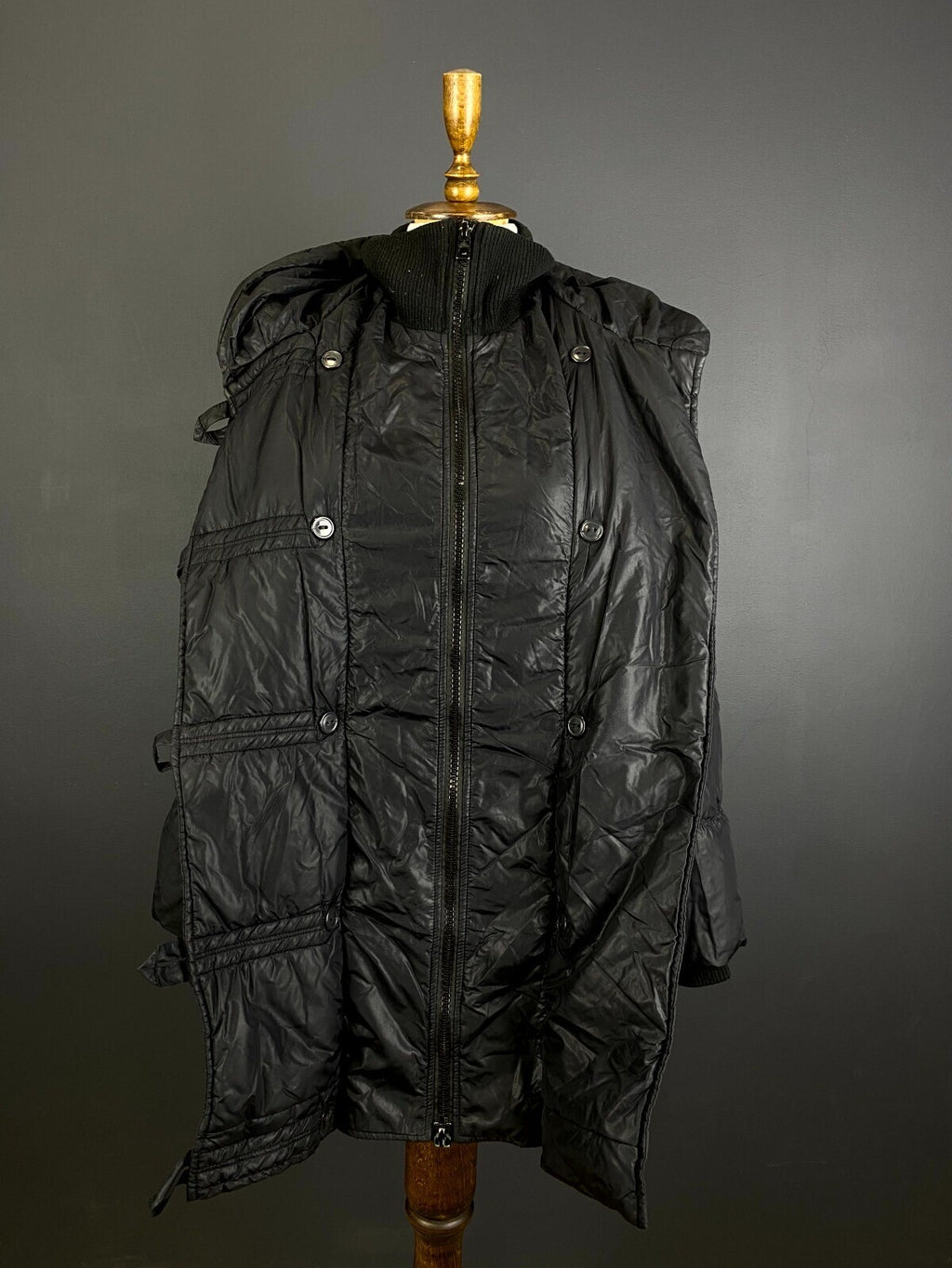 Adidas Stella McCartnhey Full Zip Hooded Parka Paded Coat Parka – Size 34