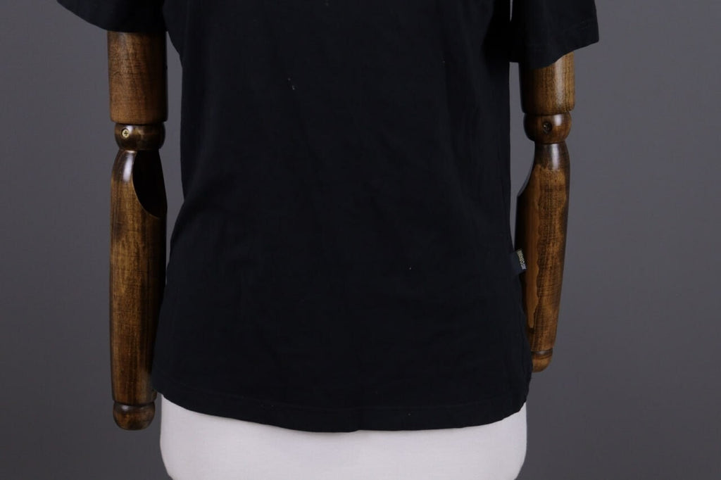 Just Cavalli Black Big Logo Black Short Sleeve T-Shirt – Size L