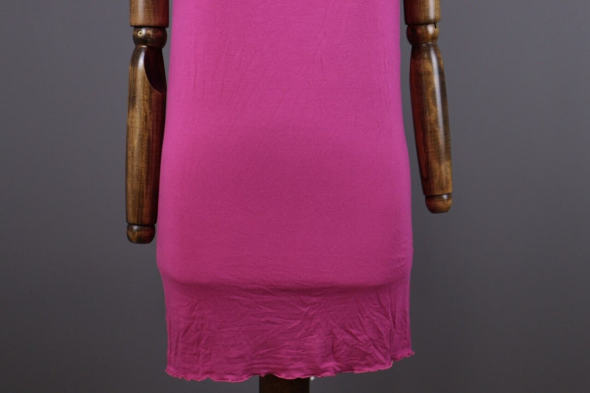 Gudrun Sjoden Pink Bodycon Sleeveless Tunic Blouson Dress – Size M – Used