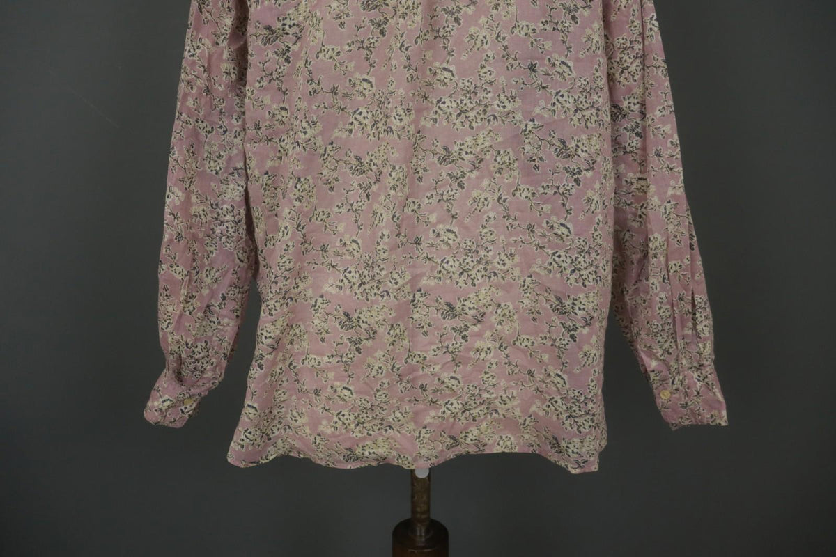 ISABEL ÉTOILE MARANT Multi Floral Long Sleeve Button Front Shirt Top – Size 38