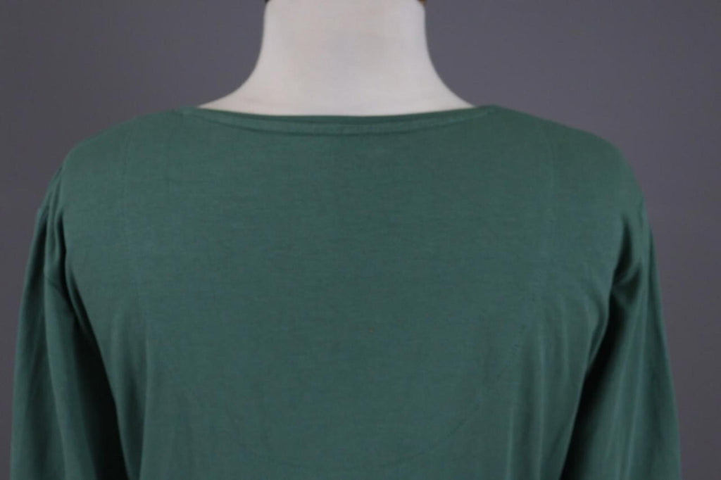 GUDRUN SJODEN Green Oversized Long Sleeve Sweater Knit Midi Dress – Size L