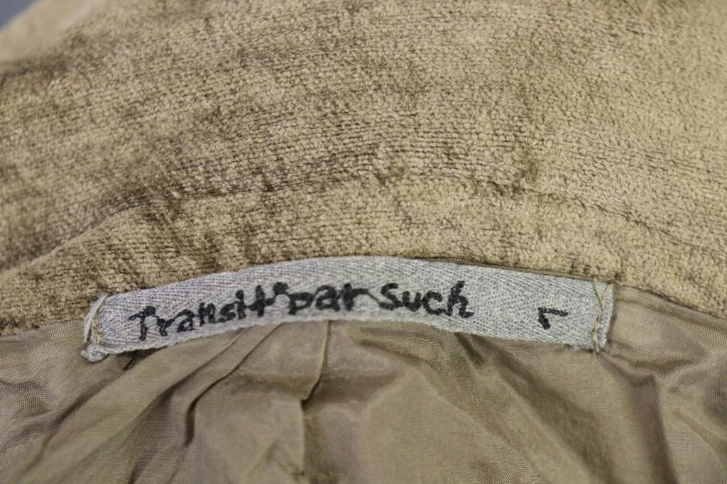 TRANSIT PAR SUCH Brown Lightweight Blazer Jacket – Size 1 / S