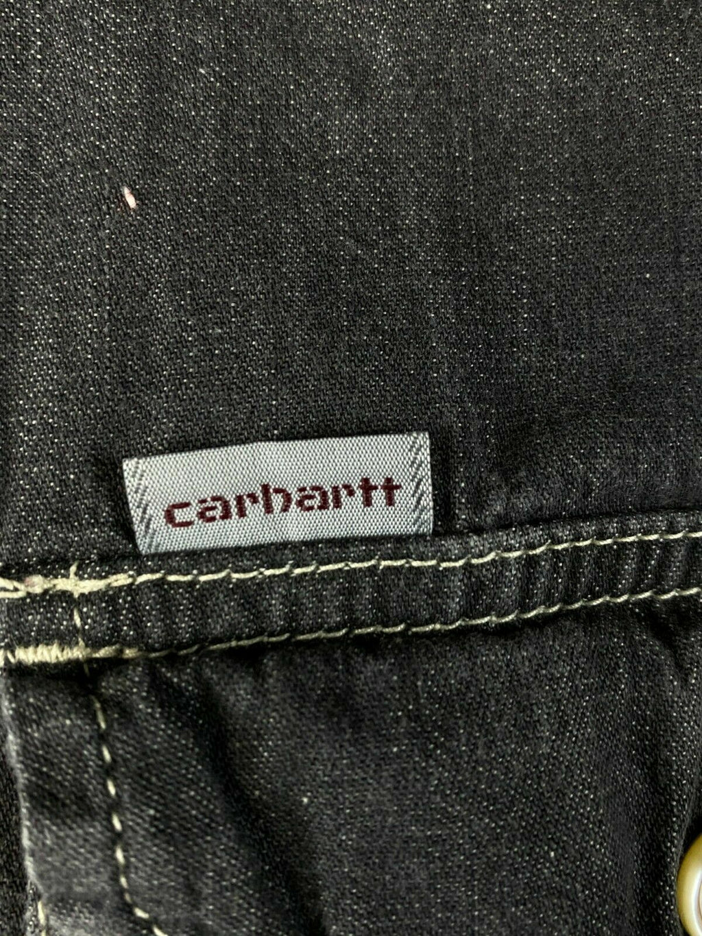 Carhartt L/S Wing Shirt Grey Double Pocket Long Sleeve Shirt – Men's M