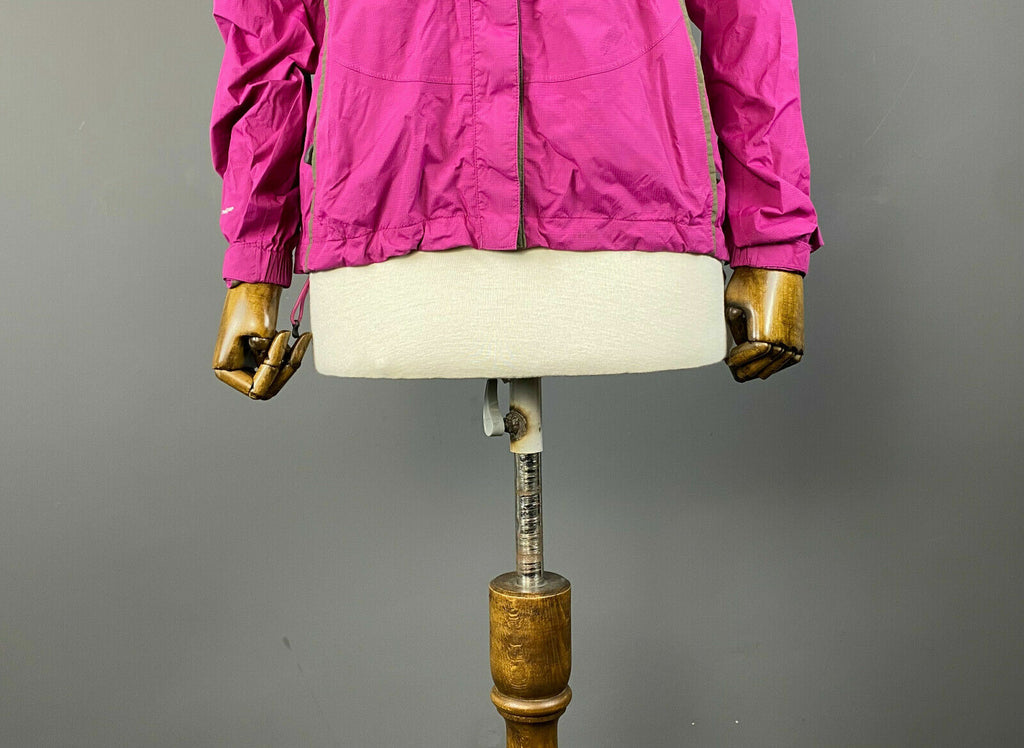 Millet Dry Edge Pink Nylon Hooded Windbreaker Jacket M US 10 UK 12 EU 40-42