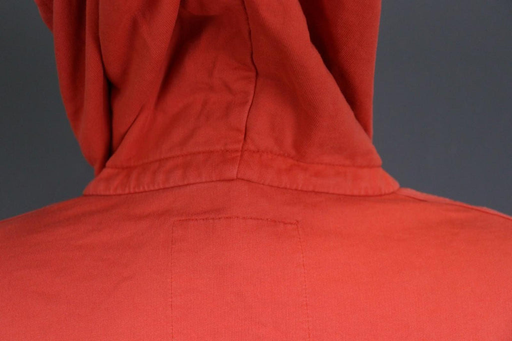 PARAJUMPERS Orange 100%Cotton Raglan Sleeve Drawstring Full Zip Hoodie – Size 2XL