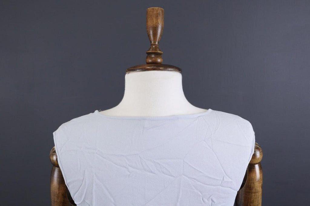FABIANA FILIPPI Blue Sleeveless Silk Tank Top Tunic – Size 46 Large