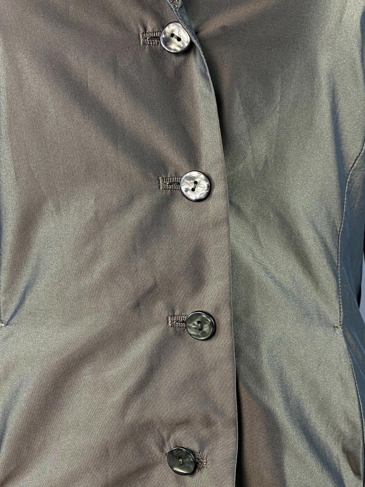 ELEMENTE CLEMENTE Khaki Button Down Blazer Jacket – Women's 1