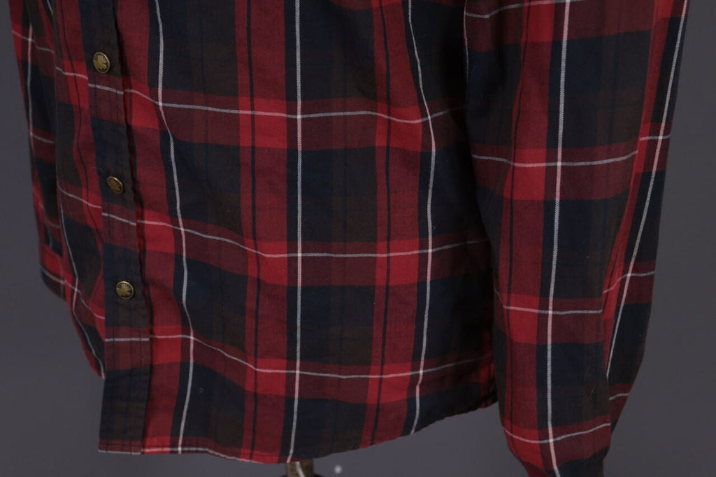 Härkila of Scandinavia Plaid Wool Check Long Sleeve Wool Overshirt Shirt – Size M – Used