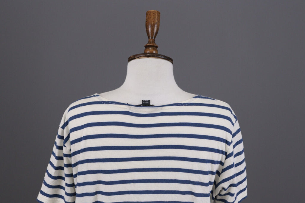Gudrun Sjoden Multicolor Striped Short Sleeve Relaxed Blouse Shirt – Size L