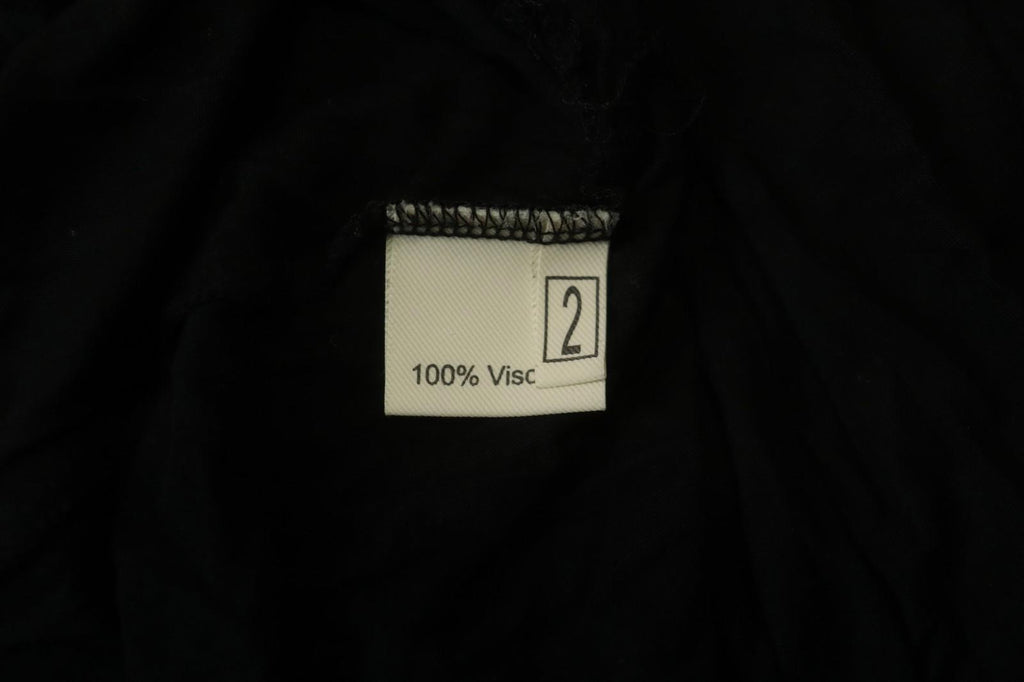 Barbara Speer Black 100% Viscose Sleeveless V-Neck Pullover Tank Dress – Size 2