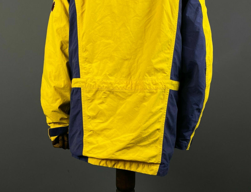Used Vintage Mammut Recco Yellow Waterproof Ski Jacket – Size XXL