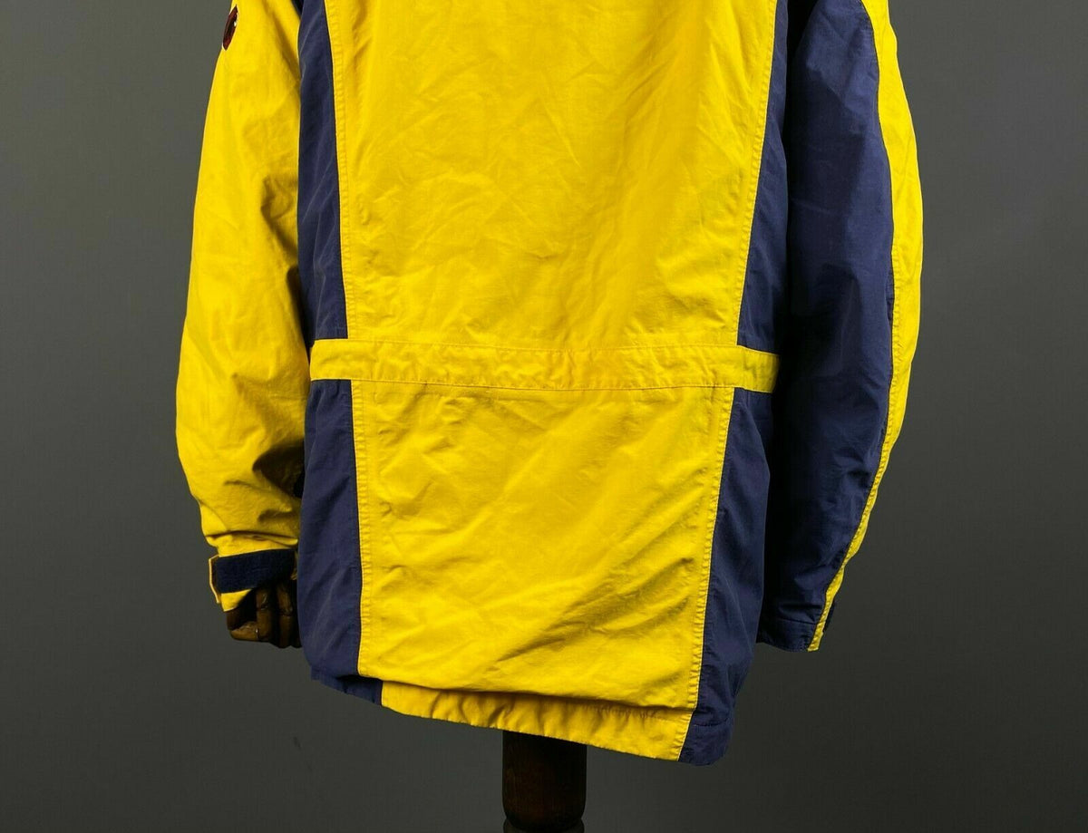 Used Vintage Mammut Recco Yellow Waterproof Ski Jacket – Size XXL