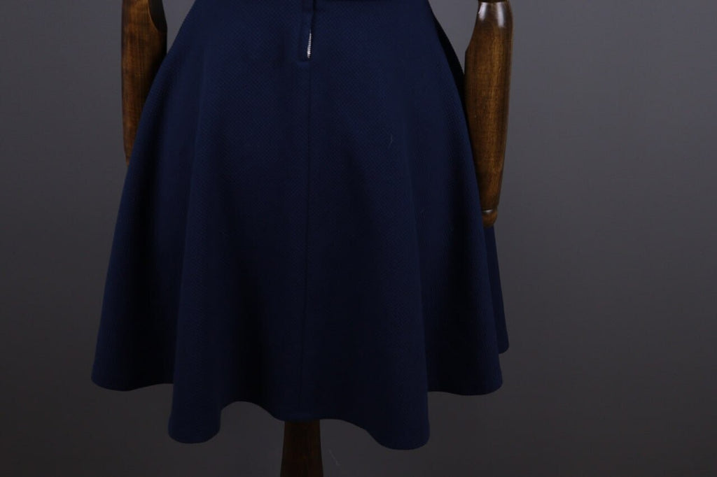 Claudie Pierlot Blue Summer Party Cocktail Evening Skeater Dress – Size 36