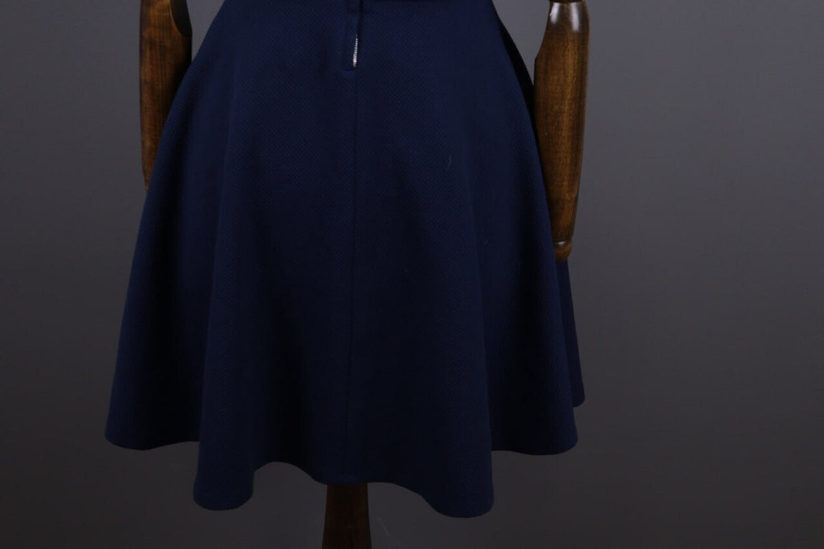 Claudie Pierlot Blue Summer Party Cocktail Evening Skeater Dress – Size 36