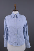 La Martina Buenos Aires Blue Button Down Long Sleeve Blouse Shirt – Size XL