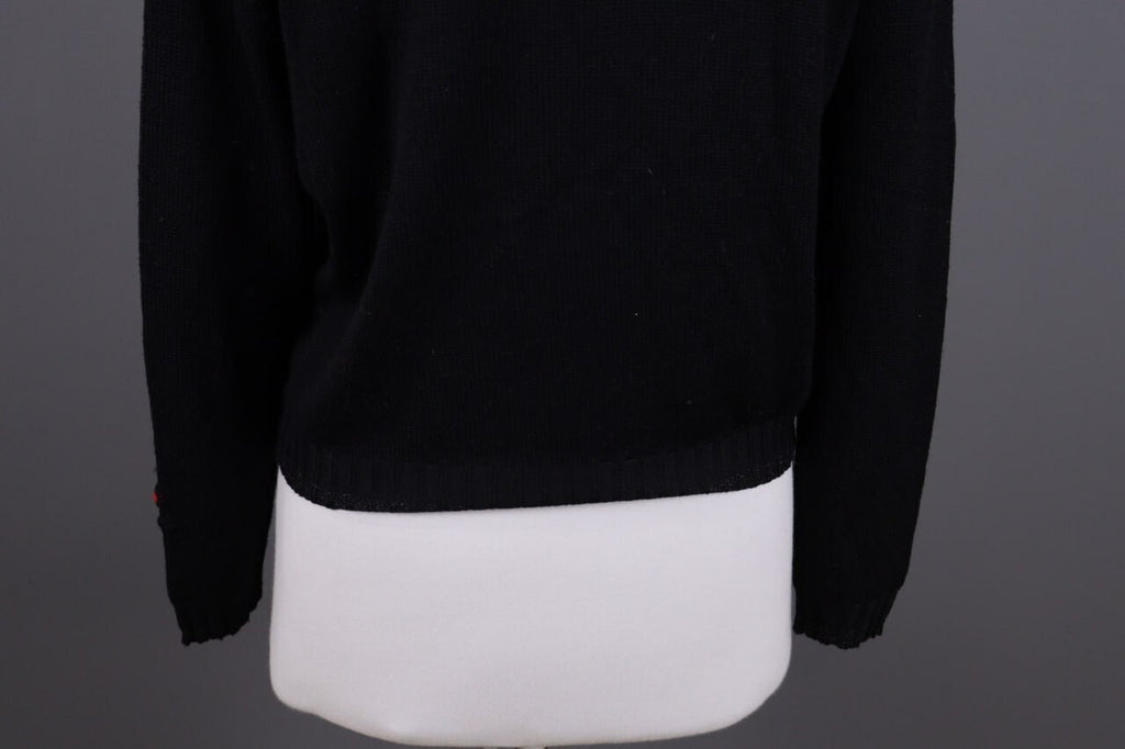Princess Goes Hollywood Black Love Story Cashmere Knit Sweater – Size 36