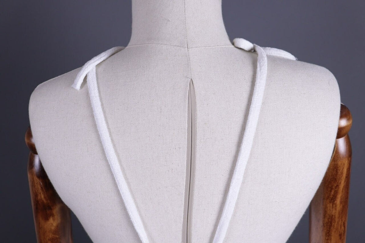 A.P.C White Spaghetti Strap Sundress Mini Dress – Size S
