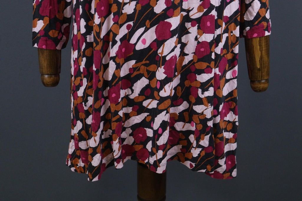 MARIMEKKO Multicolor 3/4 Sleeve A-Line Relaxed Tunic Dress – Size M