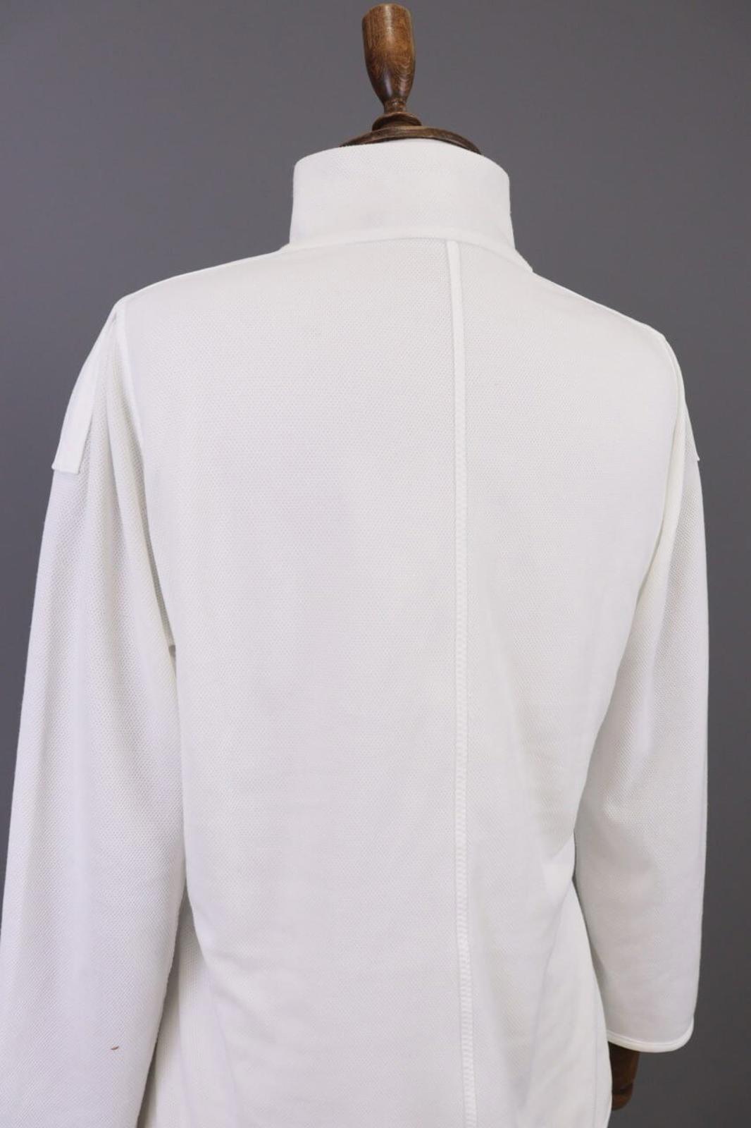 FRAUENSCHUH POLARTEC White 1/2 Zip Lightweight Fleece Top – Size XL