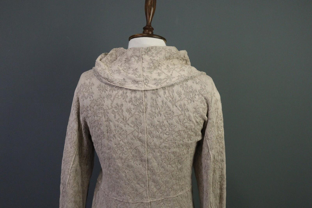 TRANSIT PAR SUCH Beige Cotton Blend Long Sleeve Sweater Dress – Size 4