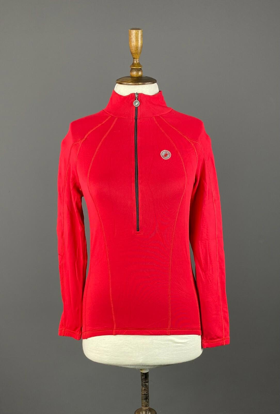 CASTELLI Red Nylon Long Sleeve Cycling Jersey – Men's M