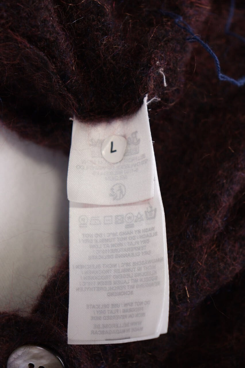 Bellerosa Brown Wool Puperkid Mohair Pockets Knit Cardigan Sweater – Size 2 / M