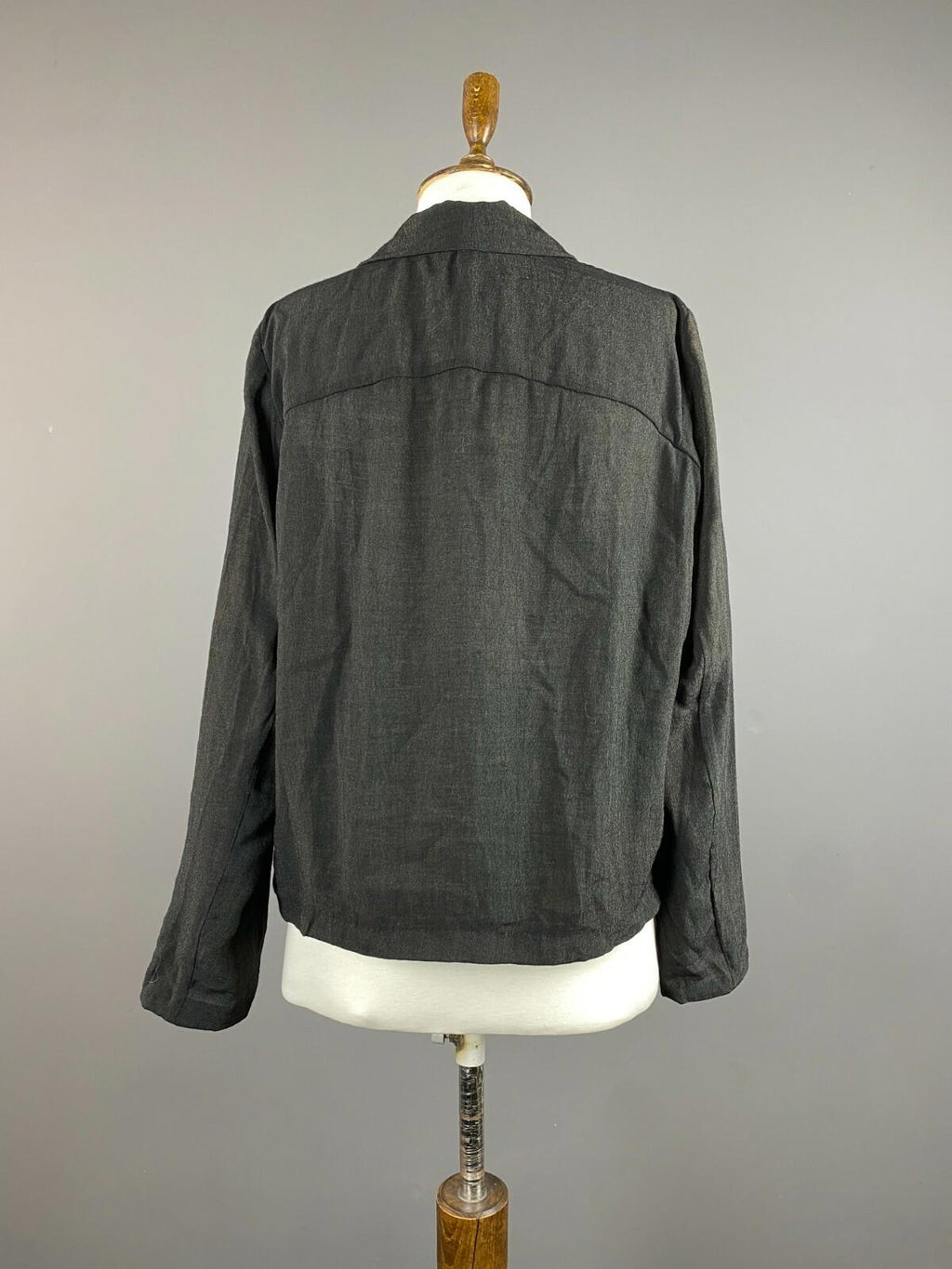 COP COPINE Black Mepris Veste One Button Blazer Jacket – Size 40