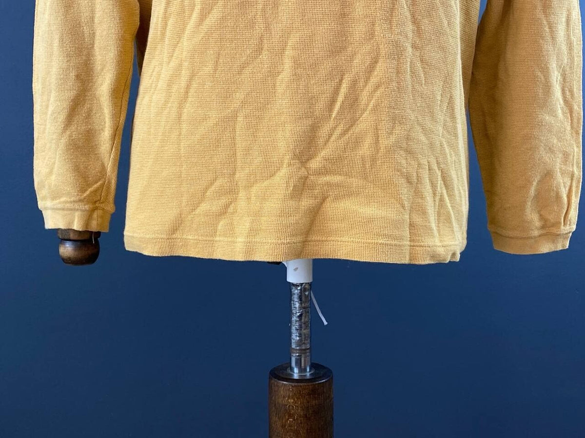 Lacoste Sport Slim Fit Yellow Long Sleeve Polo Shirt – Size 5 / L