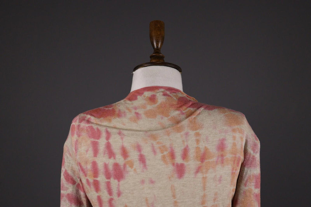 ZADIG & VOLTAIRE Colorful Abstract Knit Wrap Cardigan Sweater – Size S