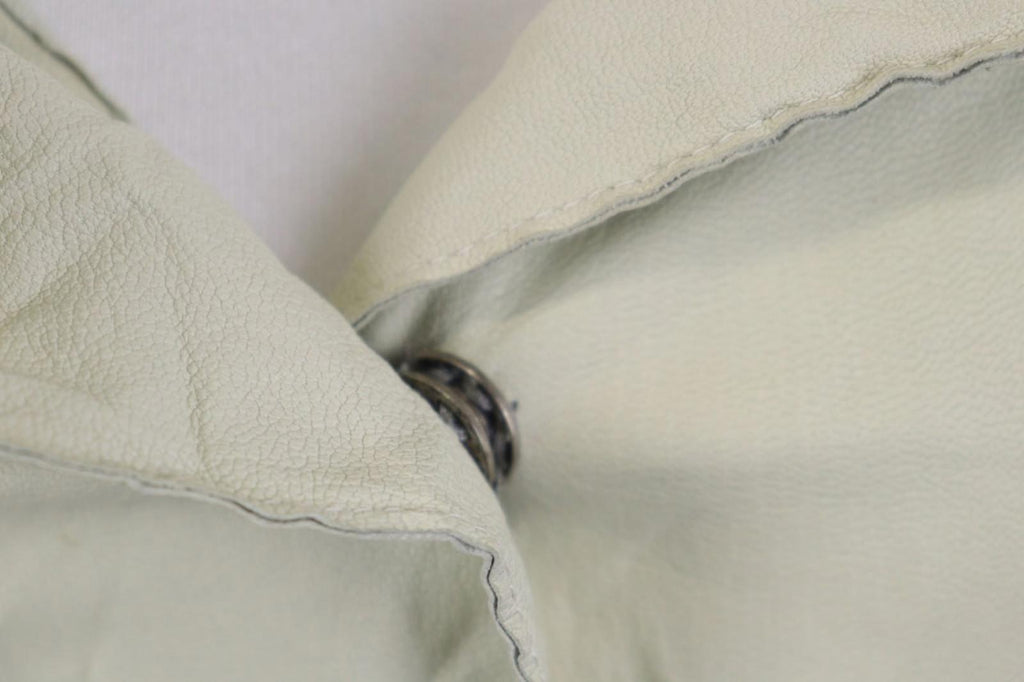 TRANSIT PAR-SUCH Beige 100%Cotton Long Sleeve Snap Front Drawstring Jacket Sz 2
