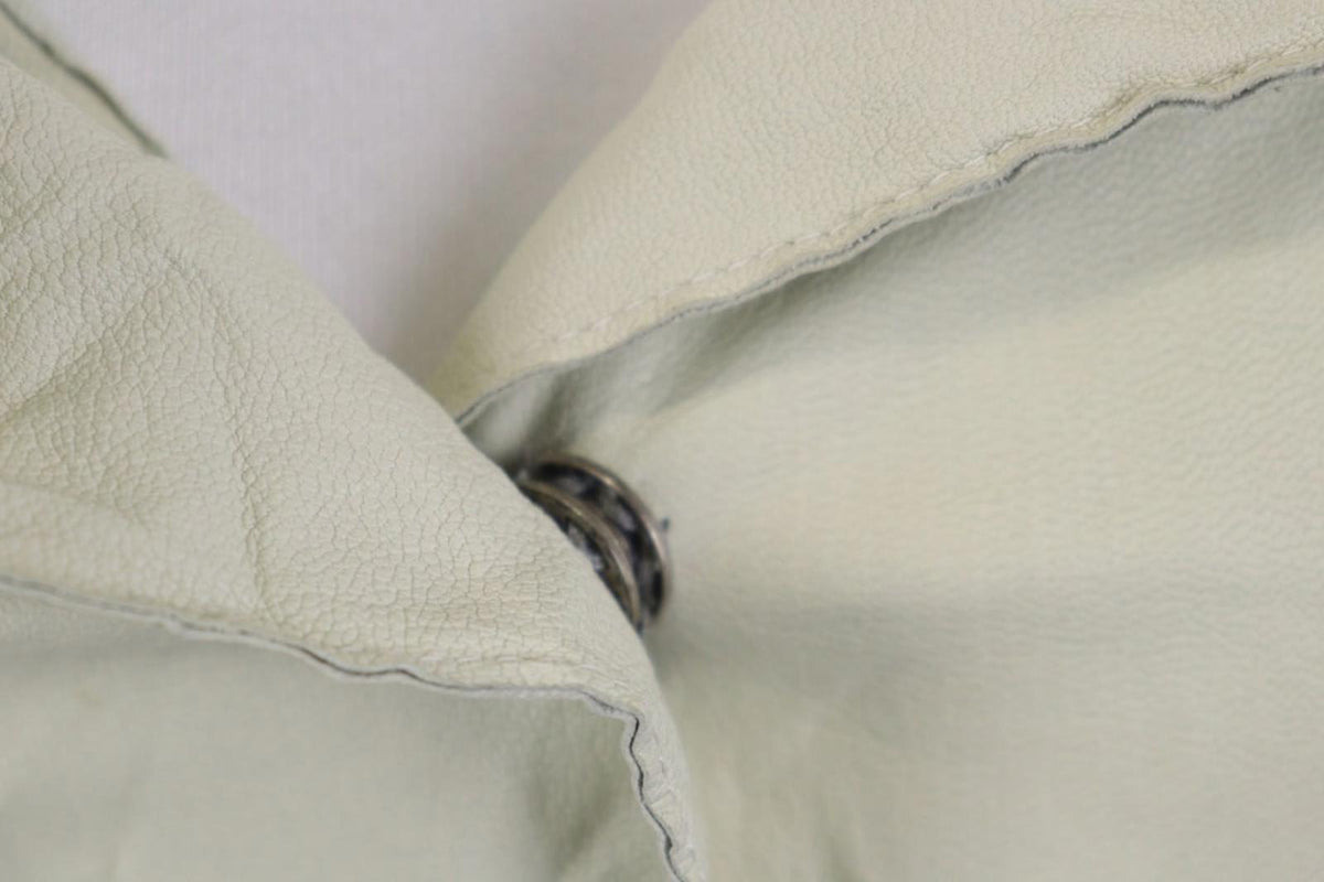 TRANSIT PAR-SUCH Beige 100%Cotton Long Sleeve Snap Front Drawstring Jacket Sz 2